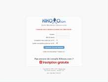 Tablet Screenshot of membres.kikooo.com